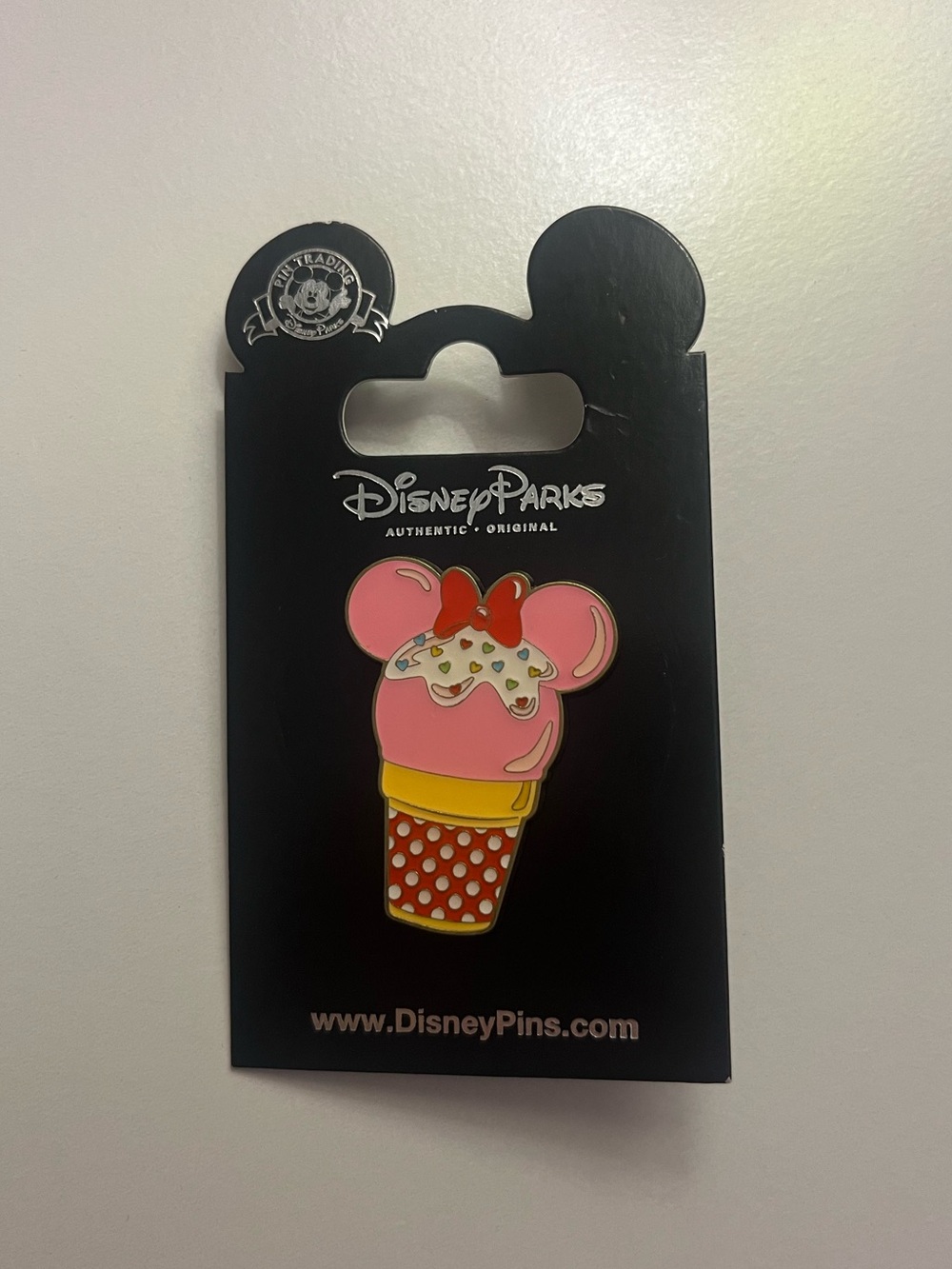 Disney Parks Minnie Mouse Ice Cream Pin